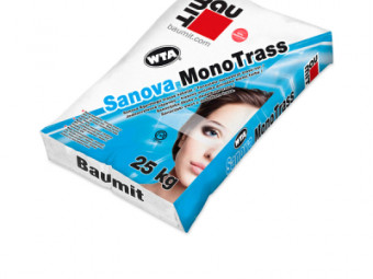 BAUMIT_ Sanova MonoTrass (Sanova EinlagenTrassputz) SANOVA VAKOLATOK 25 kg 